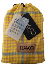 Kip&Co Linen Lemon Hounding Standard Pillowcase 1 Pc NWT