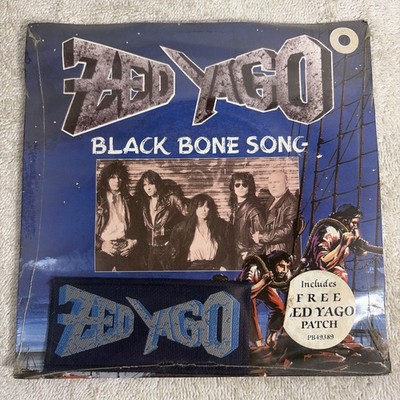 Zed Yago : Black Bone Song 7'' Vinyl Single 1989 SEALED READ AS IS VERY RARE