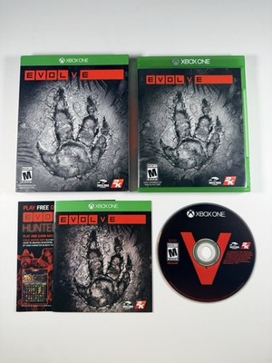 Evolve (Microsoft Xbox One, 2015) Complete CIB With Slipcover