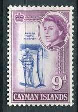 CAYMAN ISLANDS; 1962 early QEII Pictorial issue fine MINT MNH Unmounted 9d. 