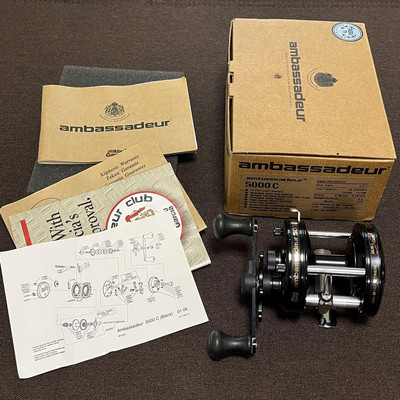 Abu Ambassador 5000C Black Reel | eBay
