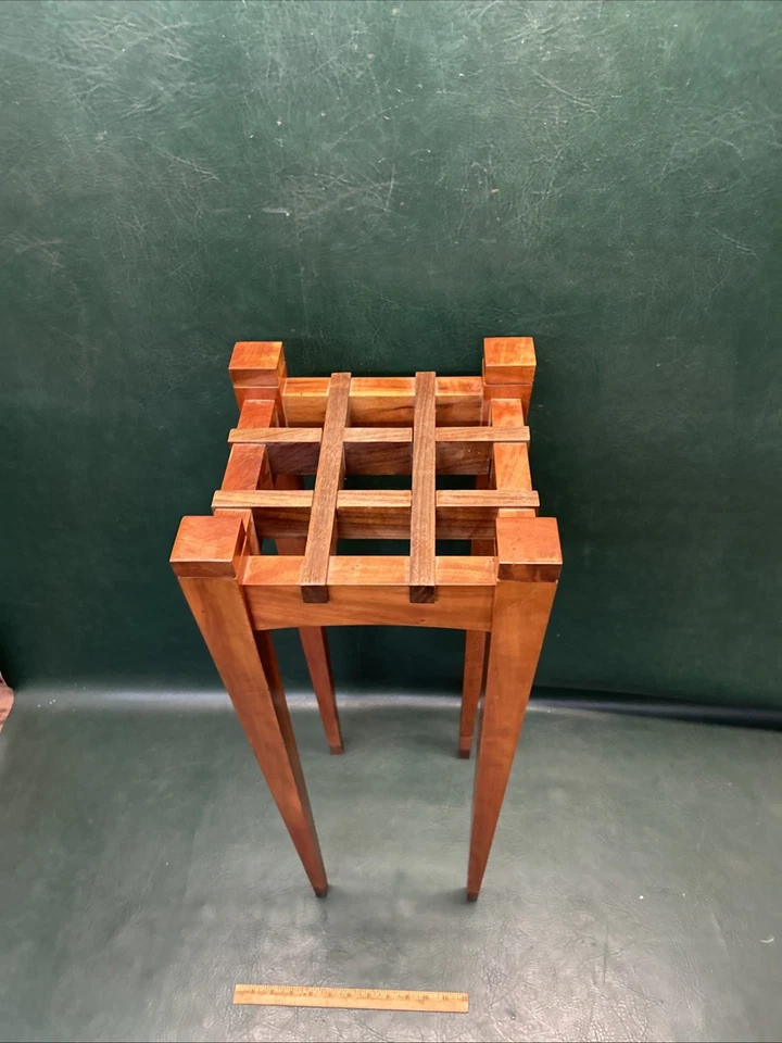 Armário moderno fino cereja e nogueira guarda-chuva/suporte de bengala MCM - Imagem 4 de 4