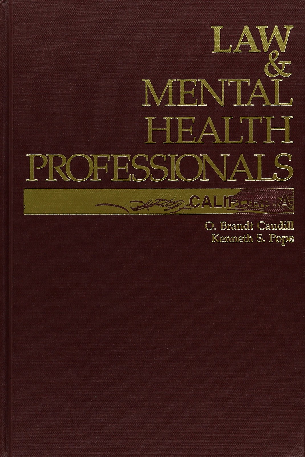 Law & Mental Health Professionals Guide