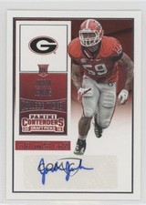 2016 Panini Contenders Draft Picks College Ticket Jordan Jenkins #184 Auto 3qr