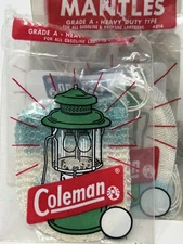 (11) Vintage Coleman Silk Lite Mantles #21A Grade A Heavy Duty