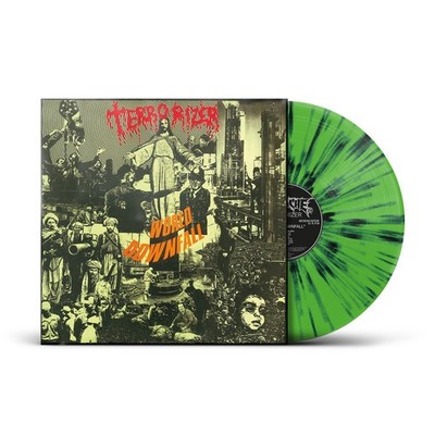 Terrorizer 'World Downfall' Green / Black  Splatter Vinyl - NEW
