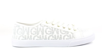 Global Win Womens White Fashion Sneaker Size 8.5
