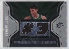 2007-08 SPx Winning Materials Jersey Number Wally Szczerbiak #WMJ-WS 06l5