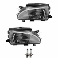 Scheinwerfer Set H4 FüR Peugeot Partner Combispace 5F 5 Inkl. Osram Lampen