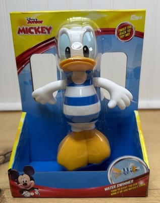 Disney Junior Mickey Mouse Clubhouse Water Swimmer Bath Toy Donald Duck NEW
