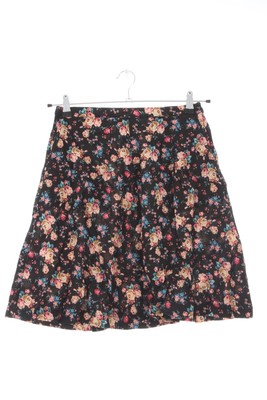 ELUINE Glockenrock Damen Rock Gr. DE 36 schwarz-pink Casual-Look
