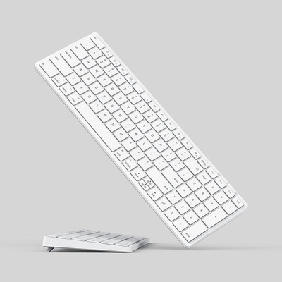 Compact Mac Keyboard with Numeric Keypad, Bluetooth Wireless Keyboard for iMac/M