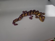 Articulated Lizard Soft Flexi Toy Fidget Toy 24cm DUAL COLOUR
