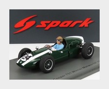 1:43 SPARK Cooper F1 T51 Climax #24 Winner Monaco Gp Jack Brabham 1959 S8039 MMC
