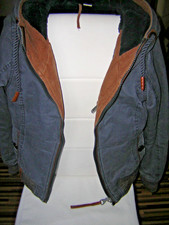 Naketano Jacke Damenjacke Winter Größe S Grau,Blau