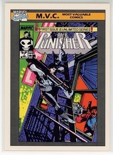 1990 Impel Marvel Universe #127 Punisher Series II #1