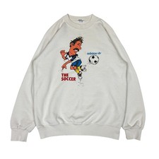 Adidas Descente The Soccer Vintage Sweatshirt Men's Large