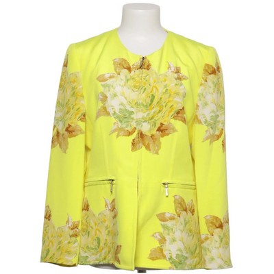 Renzo, Jacke, Damen, Größe: 42, Gelb/Mehrfarbig, Seide, Blumen #01t