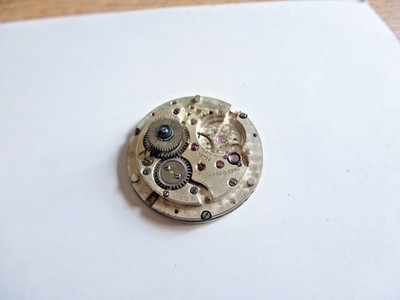 Rolex bubble back chronometer half movement 12  1/2  18 jewels anchor good parts