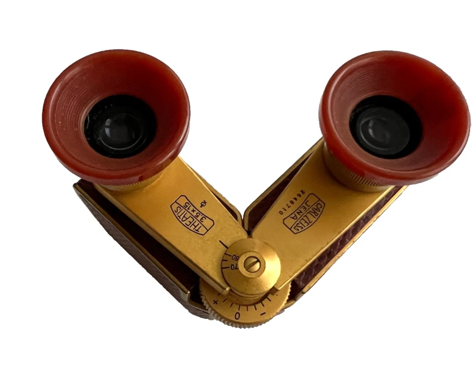 Carl Zeiss Teatis 3.5 x 15 Opernglas Fernglas Opera Glasses inkl. Etui - Bild 3 von 4