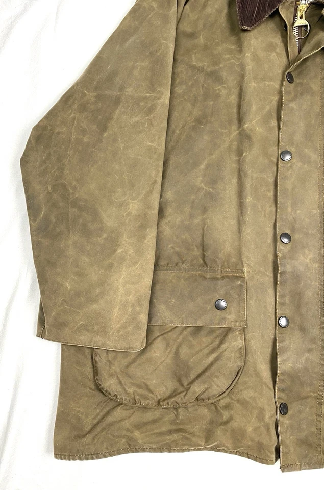 Cerniera vintage Barbour A98 Solway C48/122 cm, XXL, rara - Immagine 3 di 4