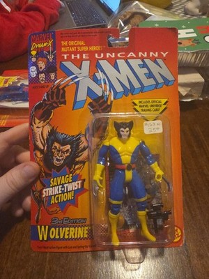 1992 #4932 TOY BIZ MARVEL WOLVERINE 3RD ACTION FIGURE UNCANNY X-MEN W/ CARD NIB