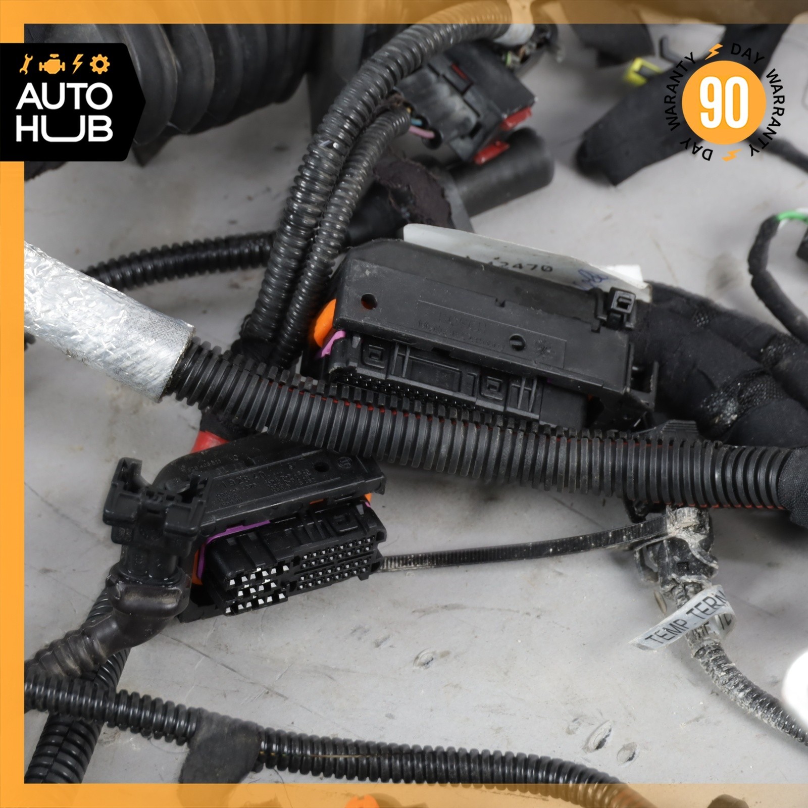 08-19 Maserati GranTurismo M145 4.2L V8 Engine Motor Wiring Wire Harness OEM