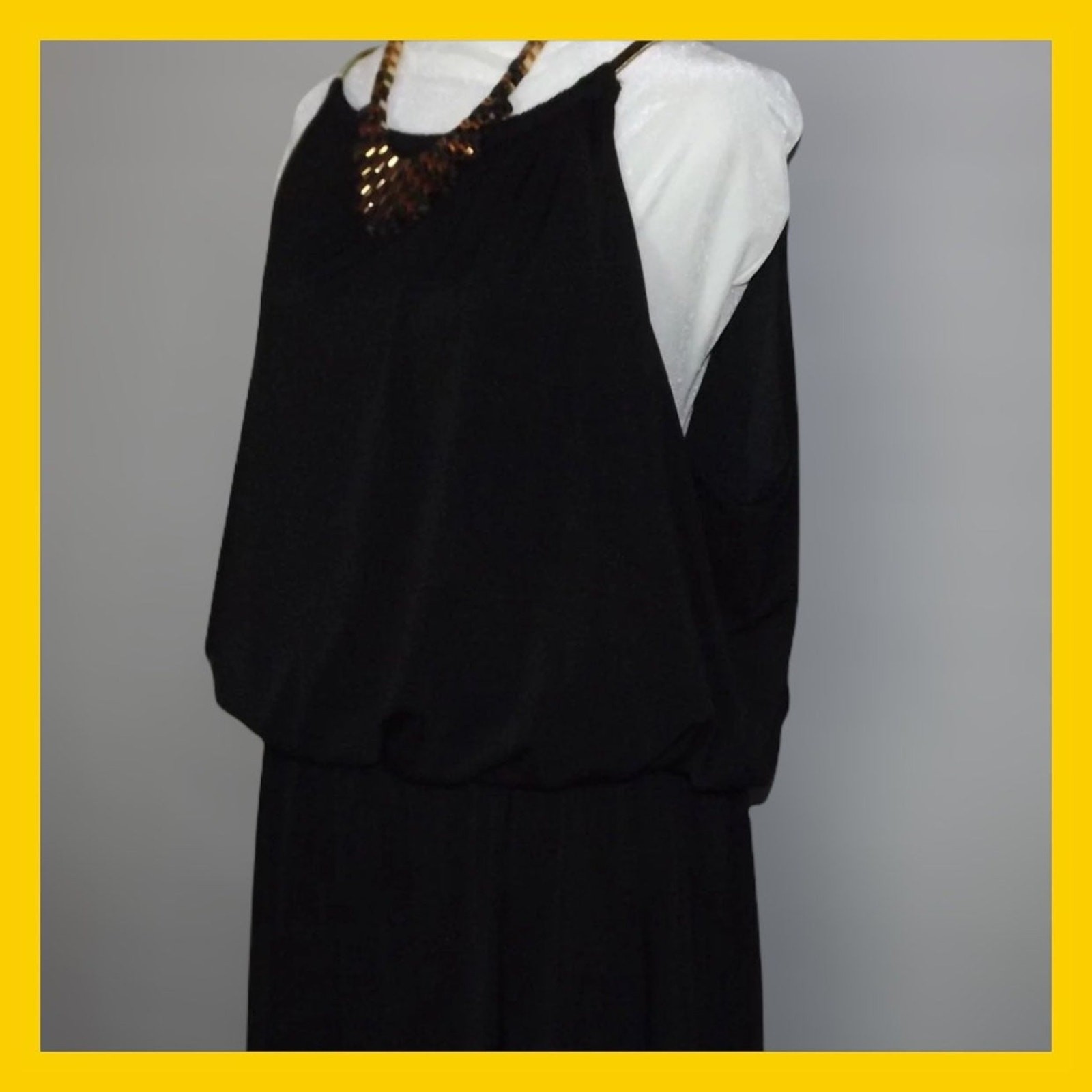 Intriguing Threads Black 2X Plus Size Cocktail Cl… - image 3