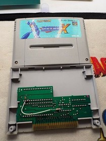 Rockman X X2 W/box Instruction Super Famicom SFC Cartridge Tested