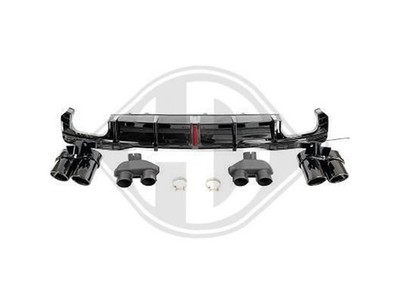 DIFFUSOR Stoßstange. Hinten. A7 für  18  SPORT-OPTIK