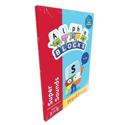 Alphablocks Red Level Workbook Set (3 books) by Alphablocks