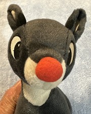 Rudolph the Red Nosed Reindeer Plush Black Rudolph B W Plush 2018
