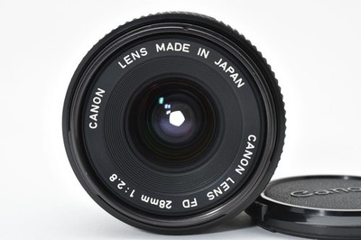 Near Mint ] Canon New FD NFD 35mm f/2.8 MF Wide Angle Camera Lens