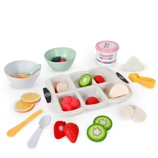 Hopscotch Lane Baby Doll Yogurt Treat Set 30pc Breakfast Accessories