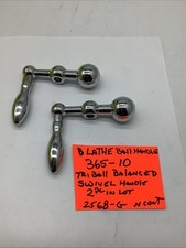 Lathe Ball Handletri Ball Balanced 365-10 2 Pc In Lot 2568-g