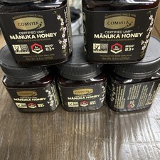 5 Pack Comvita Manuka Honey UMF 5 MGO 83 Raw Wild Unpasteurized 8.8 oz