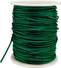 Satin Nylon Trim Cord, 263Feet 1.5Mm Rattail Beading String Cord for Arts and Cr