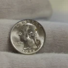 1956 D US Washington Quarter 25c Unc