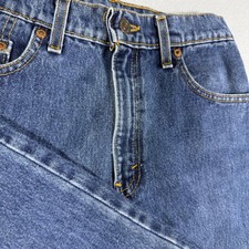 Vintage Levis 550 Relaxed Fit Tapered Leg Jeans Medium Wash Made in USA Womens 5