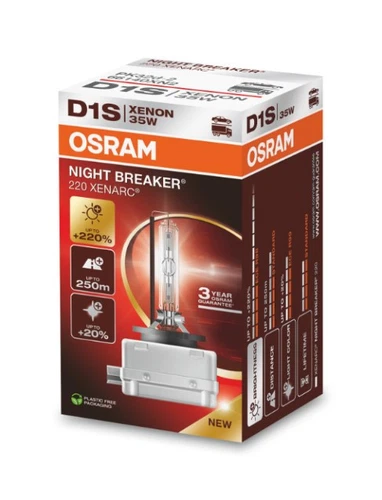 XENARC NIGHT BREAKER LASER D1S Pk32d-2 66140XN2 Xenon Bulb OSRAM