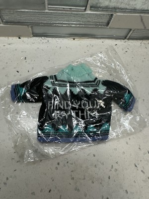 Doll or Bear Acrylic Sweater Pullover FIND YOUR Rythm NEW!