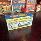 Vintage Matchbox Superfast Ford Gt  41 Original Empty Box Complete