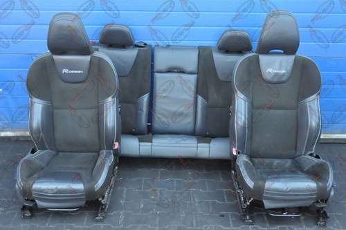 VOLVO V60 I R-DESIGN Tür Panel Innenausstattung Sitze Rücksitz Leder&Alcantara