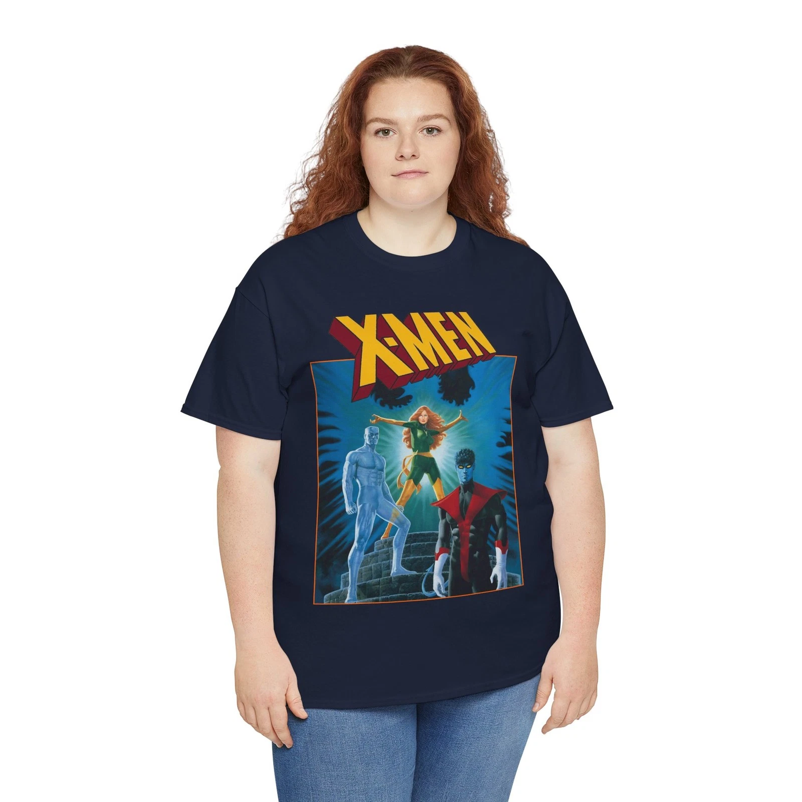 X-Men T-Shirt - Paul Gulacy Art - Phoenix, Nightcrawler - Bizarre Adventures