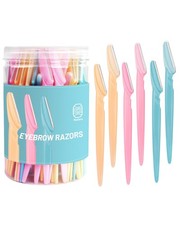 Dermaplane Razor, 60 Pcs Face Razors for Women and Men, Multipurpose Eyebrow ...