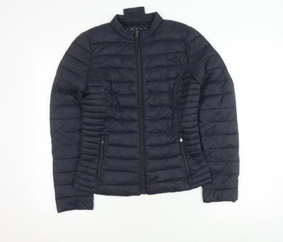 Schwarze gefütterte Damenjacke Größe 8 von Orsay