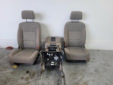 2015-2019 Gmc Yukon Tan Cloth Front Row Bucket Seats Wconsole Driver Suburban 2015-2019 Gmc Yukon Tan Cloth Front Row Bucket Seats Wconsole Driver Suburban