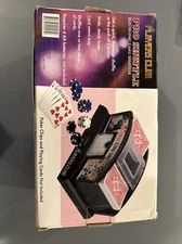 PLAYERS CLUB The PRO Shuffle Electronic Card Shuffler. Used. Tested/Works. 425-F