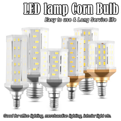 E14 E27 Maislampe Sechseckige Glühbirne 10W 15W 20W LED-Licht 170-265V