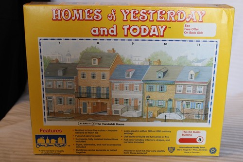 HO Scale IHC, Homes of Yesterday & Today, The Vanderbilt House #100-8 Kit BNOS